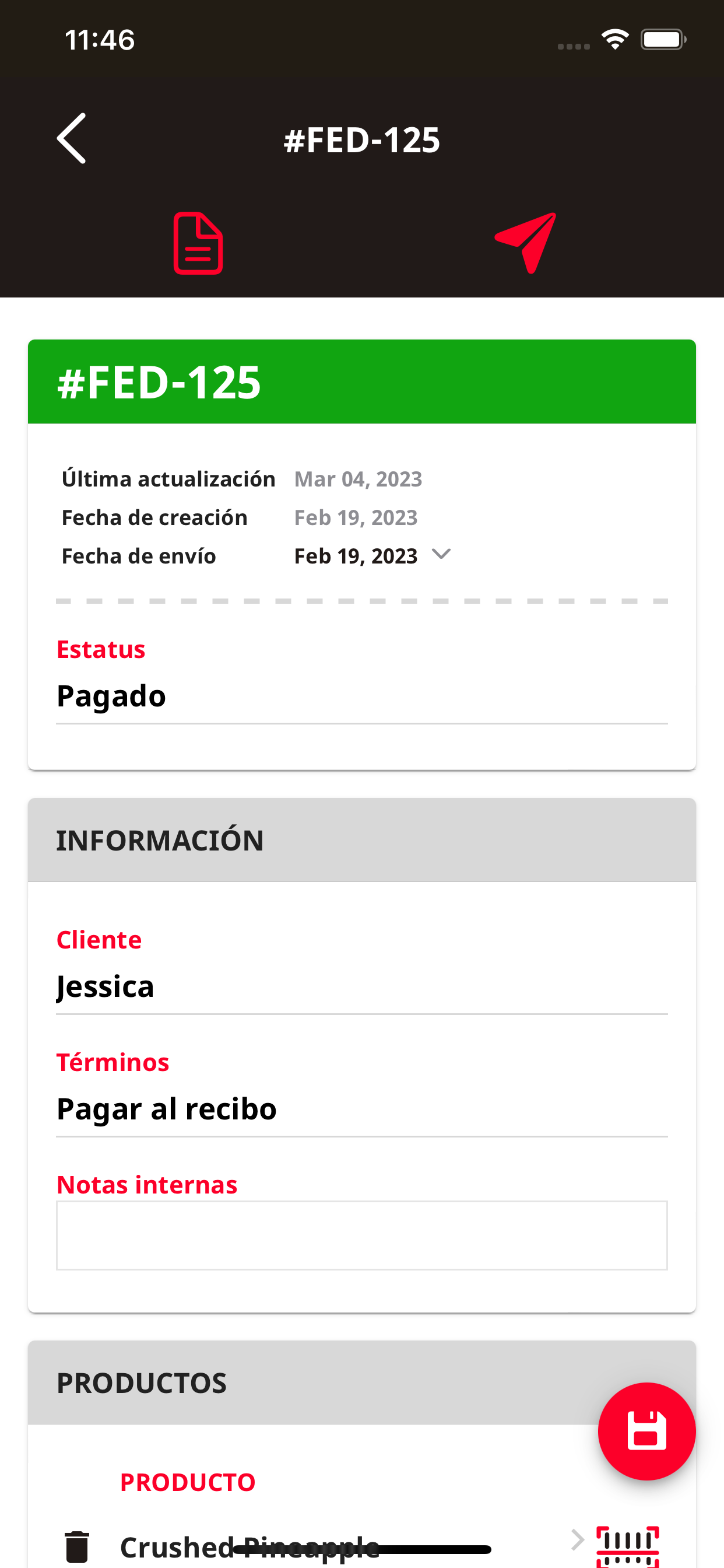 Janus Generador de Facturas